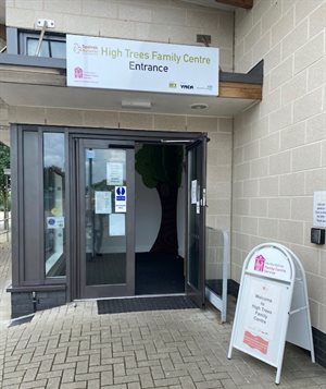 High Trees Family Centre entrance